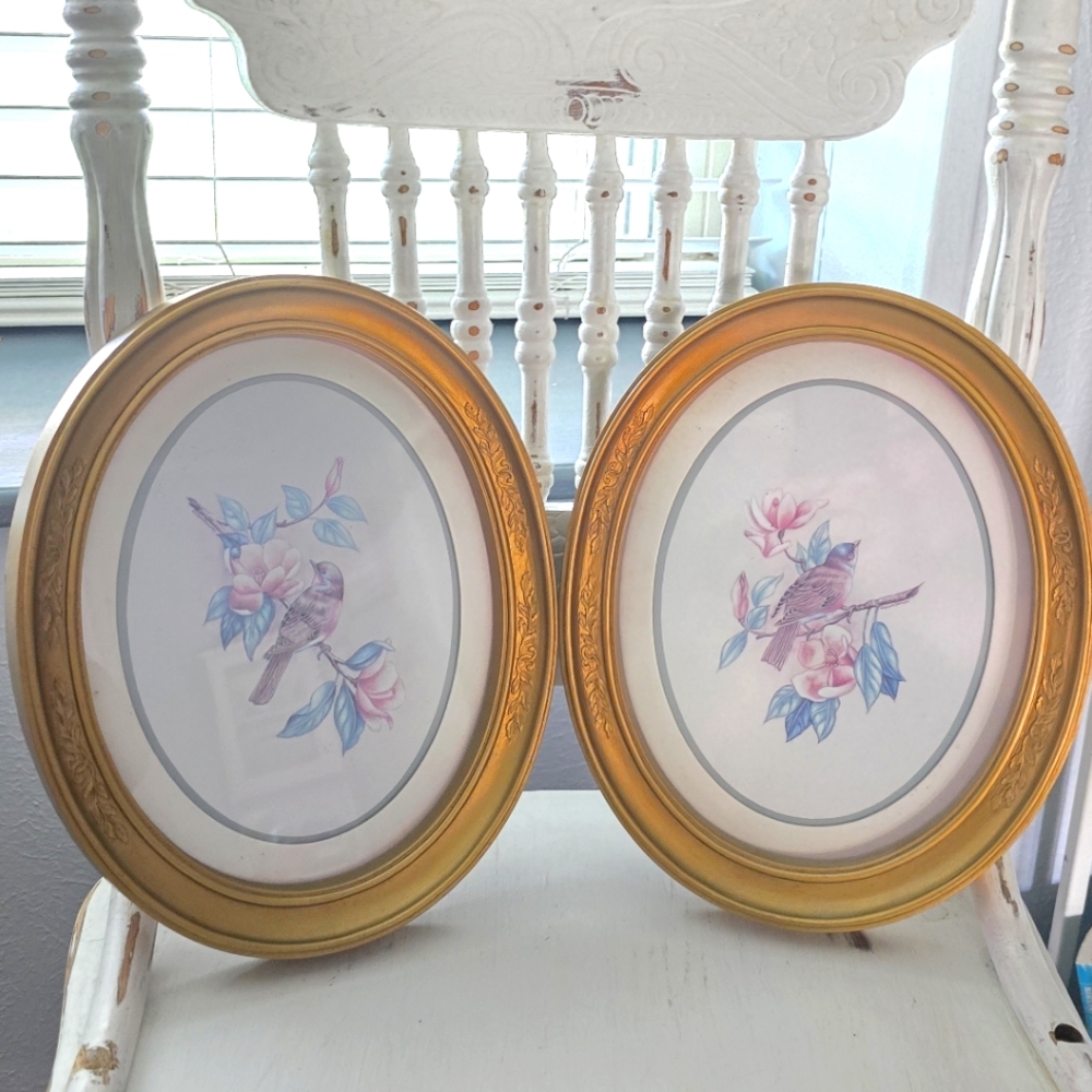 Vtg Bird Art Prints